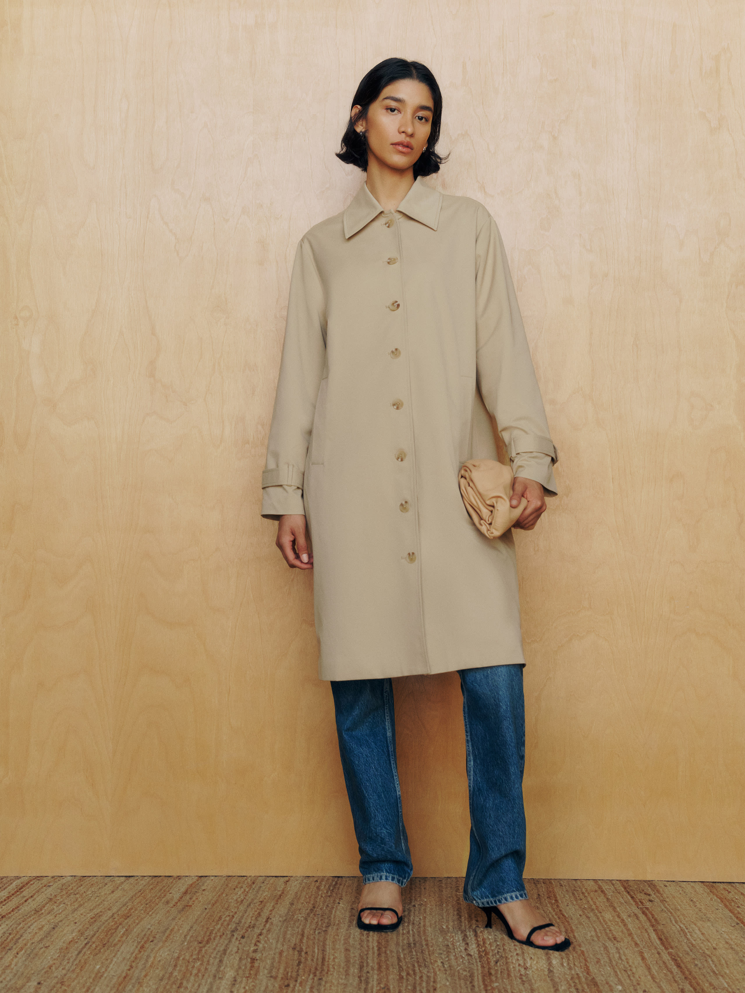 Danni Oversized Trench | Reformation (Global)