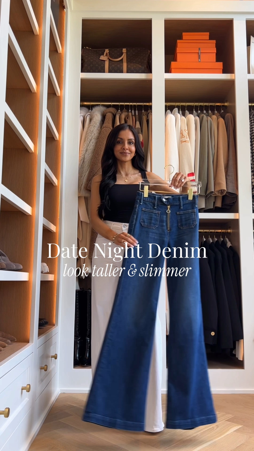 Date night jean’s that instantly make you look taller & slimmer 
Mother denim wearing a 23
Amazon tank wearing an XS
Gucci Giglio bag size small 
Revolve cropped trench wearing an XS

#LTKOver40 #LTKSeasonal #LTKmomlife