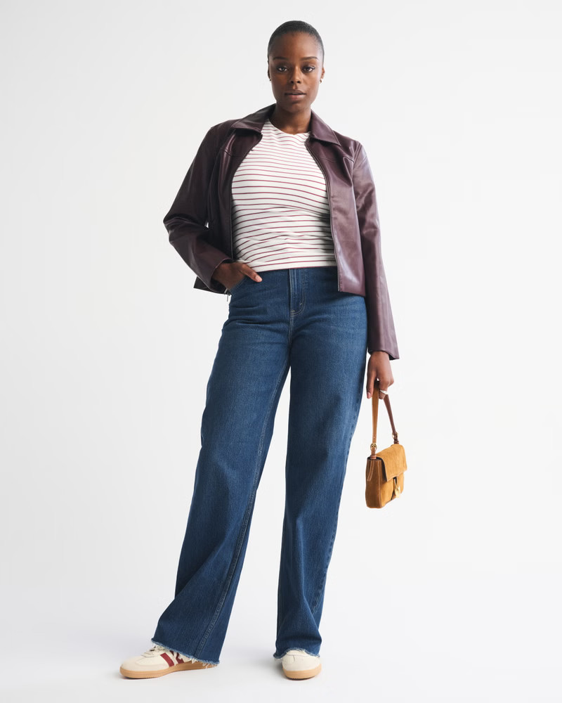 Women's High Rise 90s Relaxed Jean | Women's Bottoms | Abercrombie.com | Abercrombie & Fitch (US)
