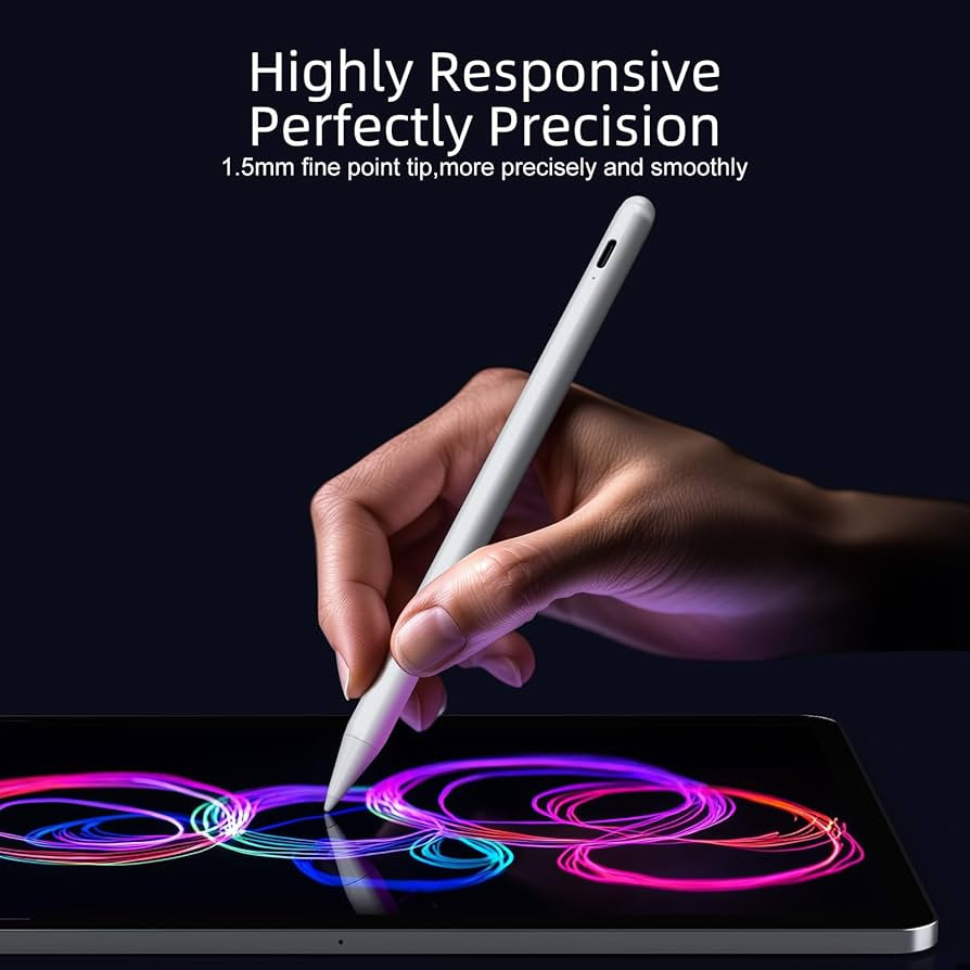 Stylus Pen for iPad 6th-11th Generation-2X Fast Charge Active Pencil Compatible with 2018-2025 Ap... | Amazon (US)
