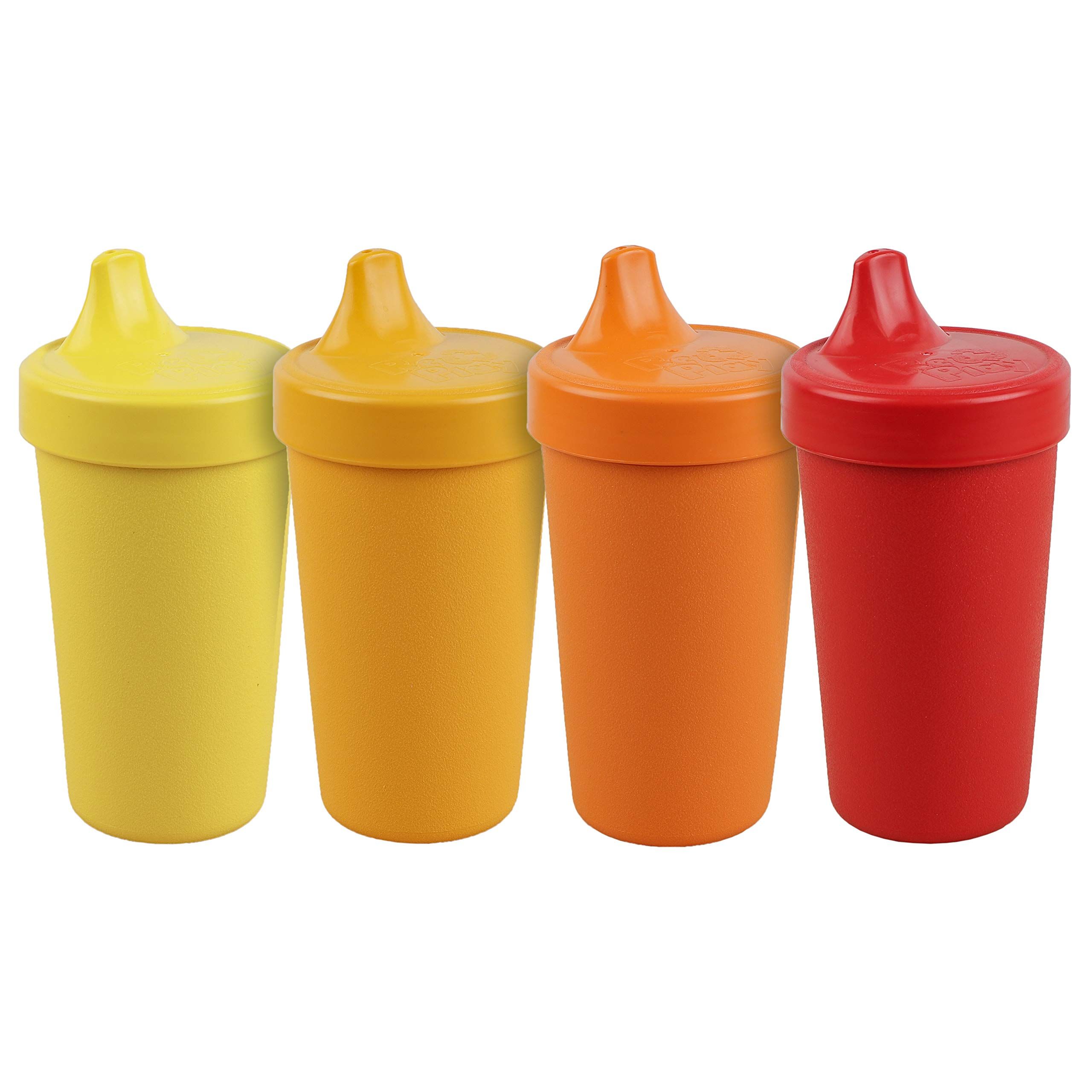 RE-PLAY 4pk - 10 oz. No Spill Sippy Cups for Baby, Toddler, and Child Feeding in Yellow, Sunny Yello | Amazon (US)