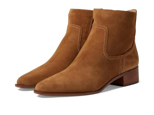 Cole Haan Women's Naia Booties Ankle Boot, Golden Toffee Suede, 10 | Amazon (US)