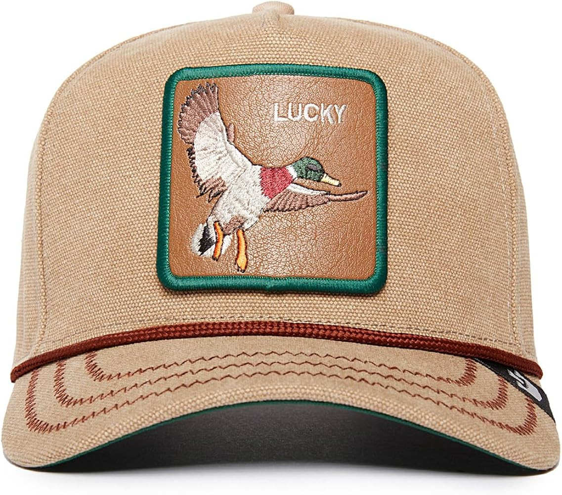 Goorin Duck Canvas Collection Trucker Hat for Men and Women, Tan (Lucky Duck), One Size | Amazon (US)