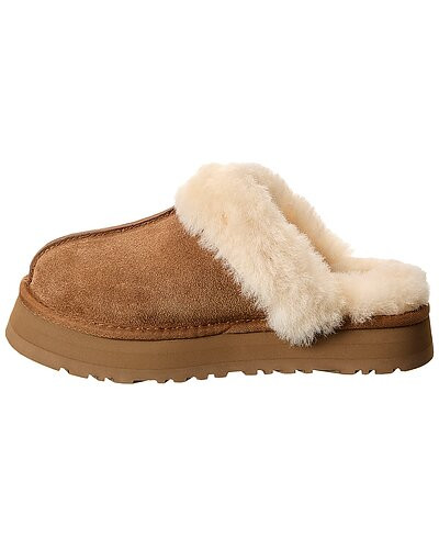 Disquette Suede & Shearling Slipper | Rue La La