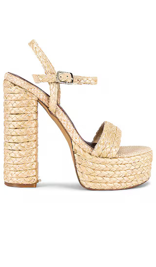 Yachty Platform Heel in Natural | Revolve Clothing (Global)