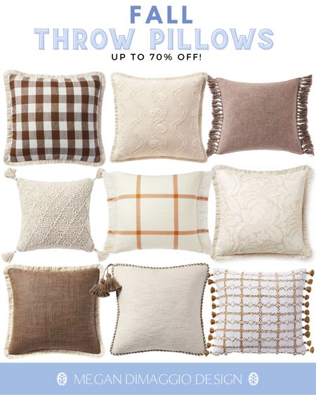 There are so many gorgeous fall pillows on major sale right now!! Snag these covers for up to 70% OFF!! 😍🍂
Also linked my fav amazon pillow inserts!

#LTKSeasonal #LTKhome #LTKsalealert
