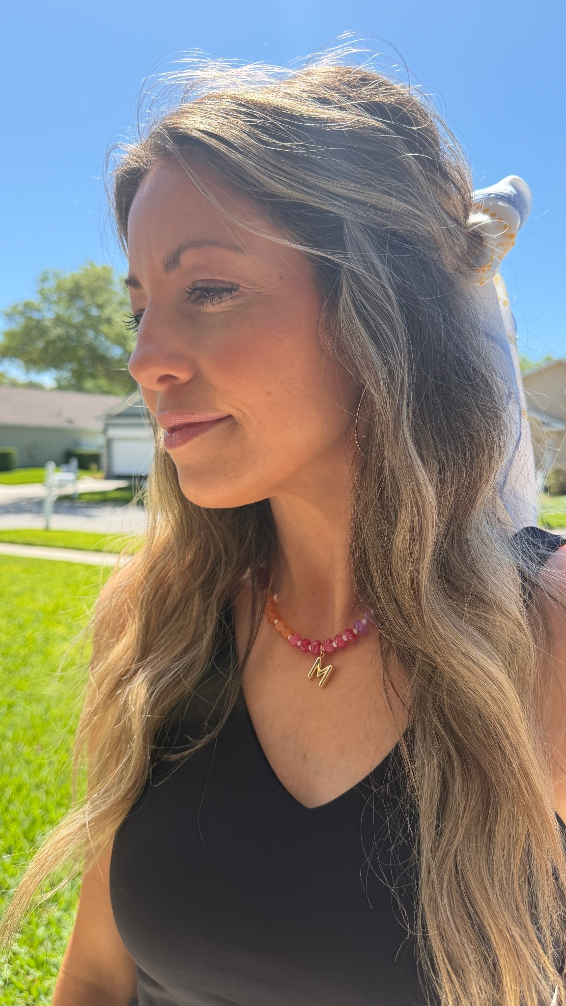 Walmart glass beaded initial necklace must!!! 

#LTKootd #LTKfitnessgoals #LTKActive