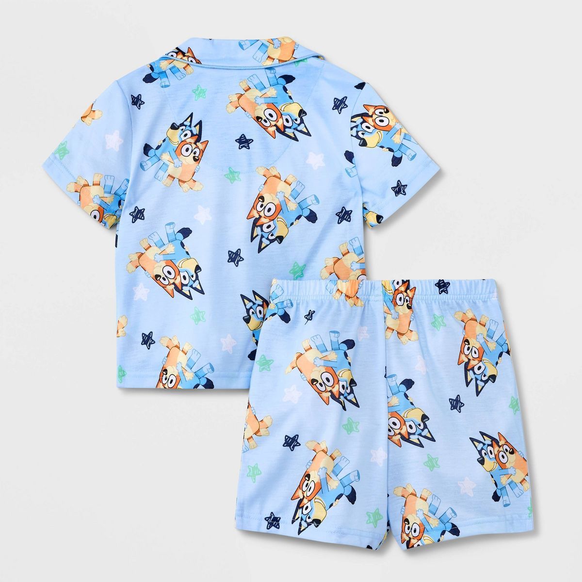 Toddler Boys' 2pc Bluey Pajama Set - Blue | Target