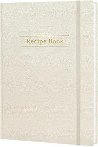 Recipe Book to Write in Your Own Recipes, Blank Recipes Book, Cookbook with Linen Cover, Personal... | Amazon (US)