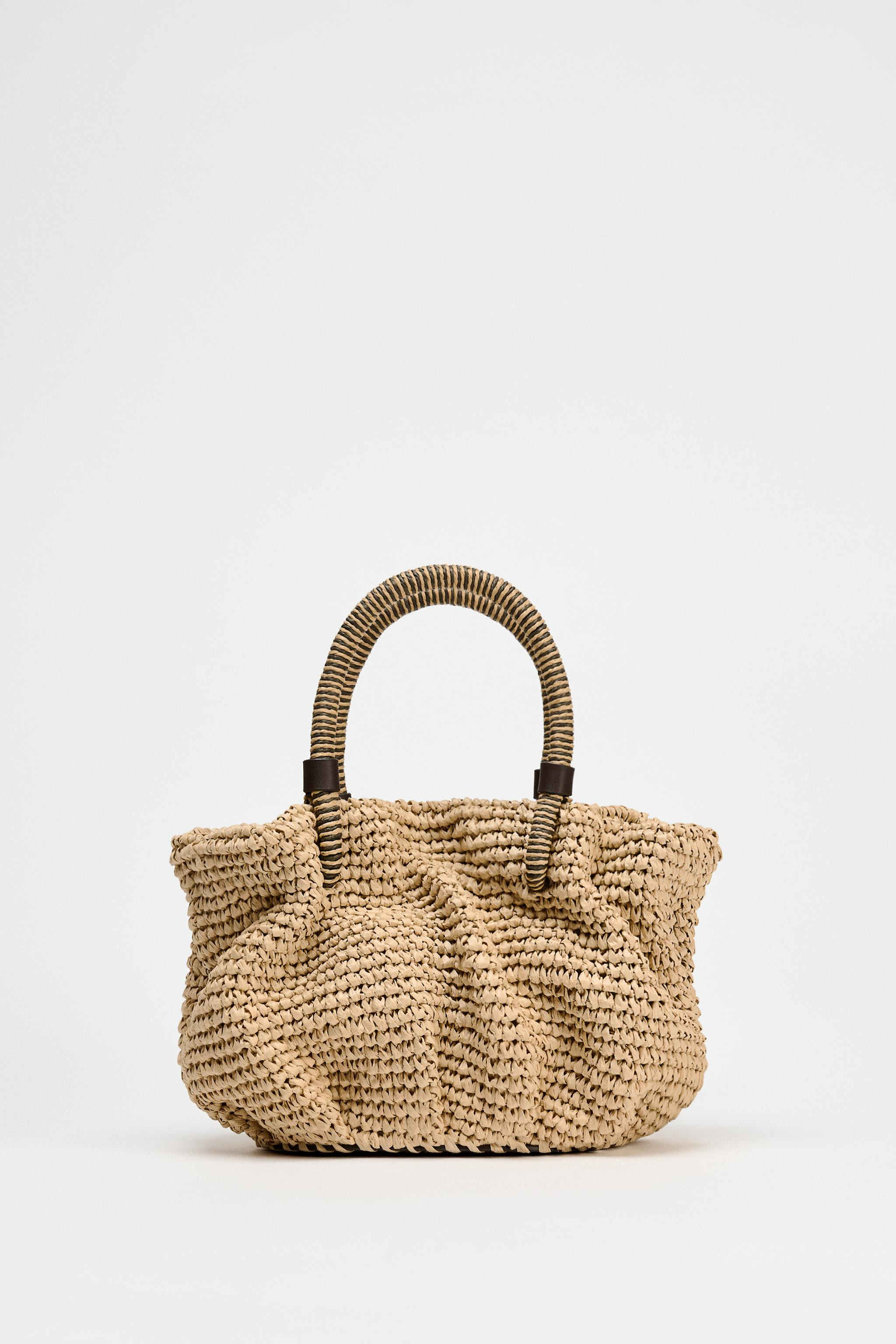 BRAIDED MINI BUCKET BAG | Zara UK