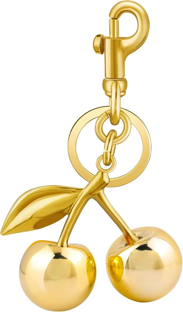 Cherry Bag Charm Cute Key Chains Cherry Purse Charms for Handbags, Strawberry Keychain Valentine ... | Amazon (US)