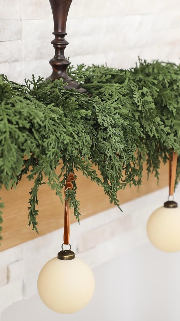 The Christmas garland of my dreams and it’s only $34 super affordable and such a high-quality Christmas garland. I absolutely love this.

#LTKSeasonal #LTKHome