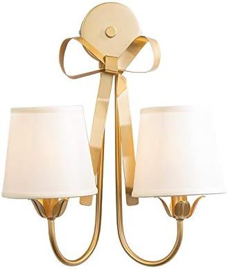 SHAOYH E142 Head Luxury Wall Lamp Living Room Wall Princess Bedroom Lamp Nordic Ins Little Girl C... | Amazon (US)