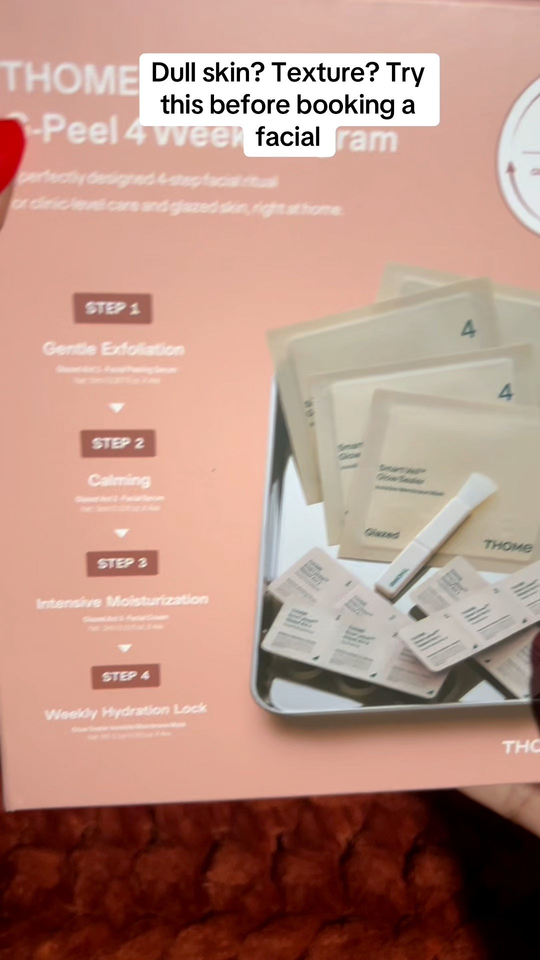 Dull skin and texture don’t always need a $150 facial. This 4-step weekly system is the glow reset your skin has been begging for. Easy, gentle, and actually works. Try this before you book anything. ✨
#skincareglowup #glassskinroutine #athomefacial #kbeautyskincare #skincaretips #glowingskin

#LTKOver40 #LTKGiftGuide #LTKselfcare