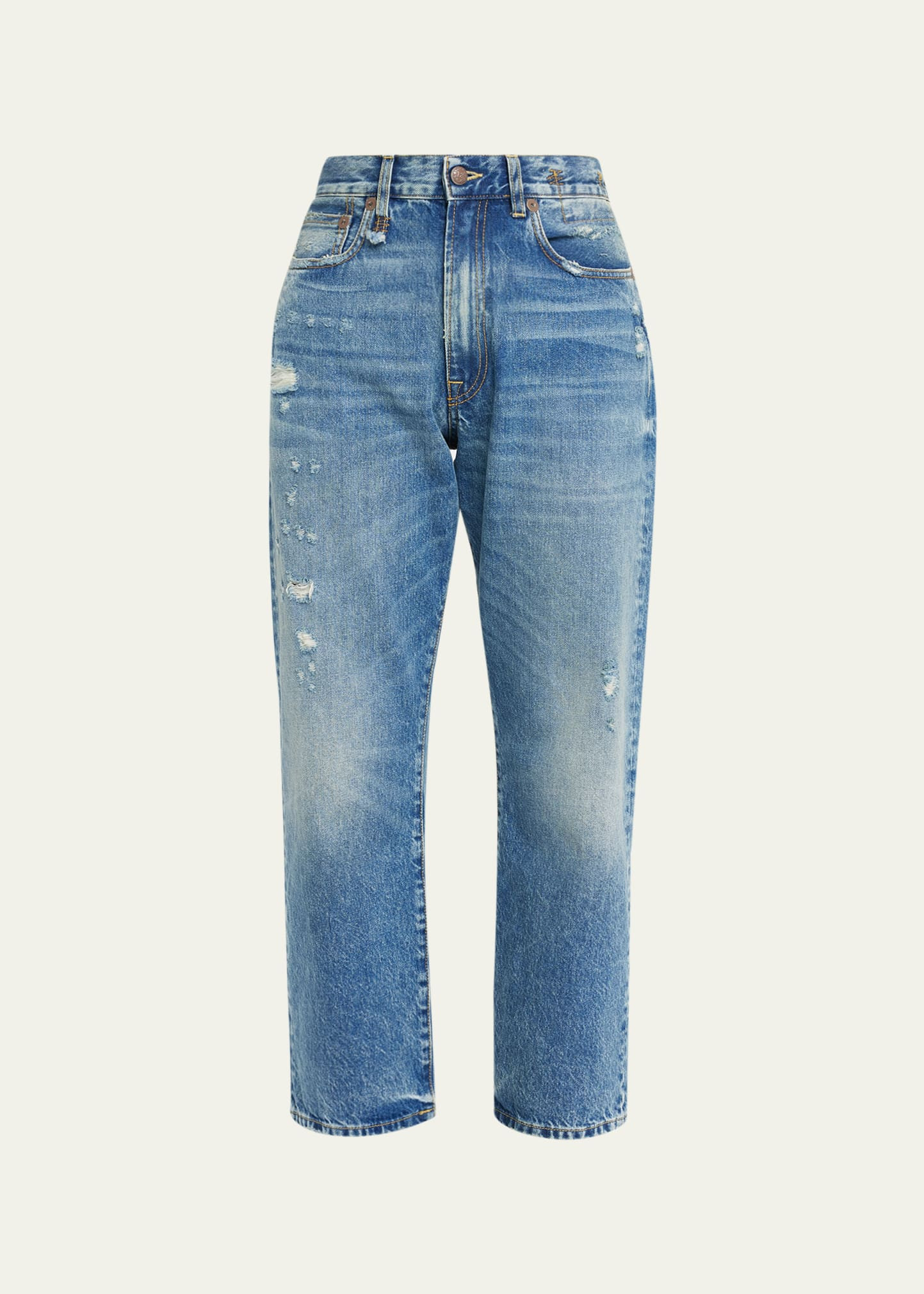 R13 Distressed Boyfriend Jeans | Bergdorf Goodman