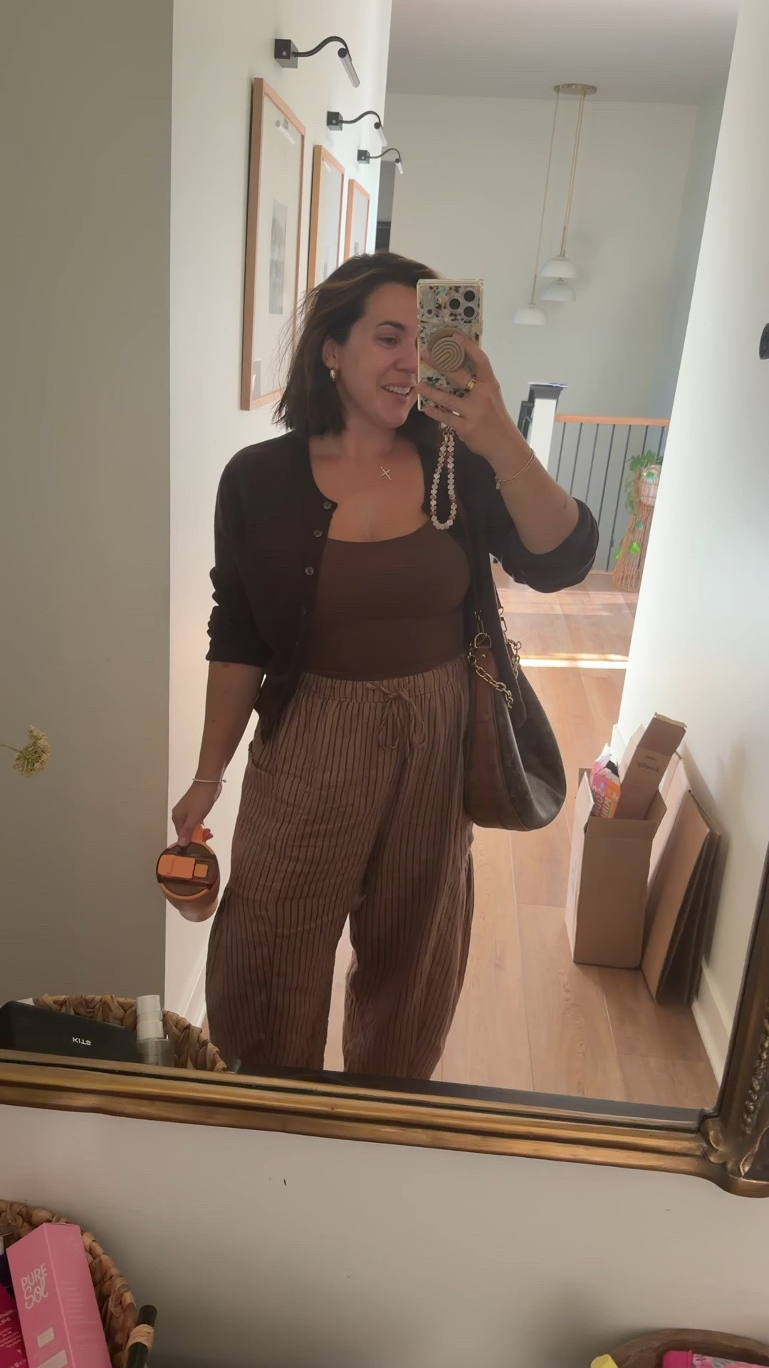Casual early fall outfit. Chic. Size L

#LTKmomlife #LTKMidsize #LTKgrwm