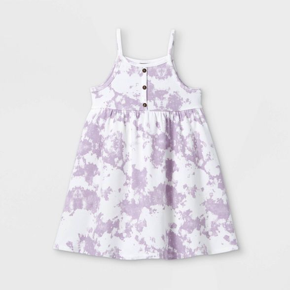 Toddler Girls' Rib Henley Tank Dress - art class™ | Target
