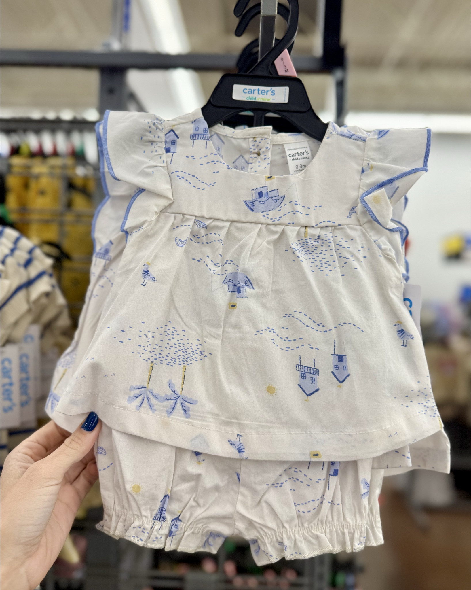 NEW! Carters nautical/ summer collection at Walmart 😍💛 the butter yellow and light blues omg 
-

#walmart #walmartfind #walmartmom #babyfashion #babygirl #babyclothes #girlmom #momofgirls #babyboy #babyboytoutfit #babyontheway

#LTKBump #LTKBaby #LTKKids