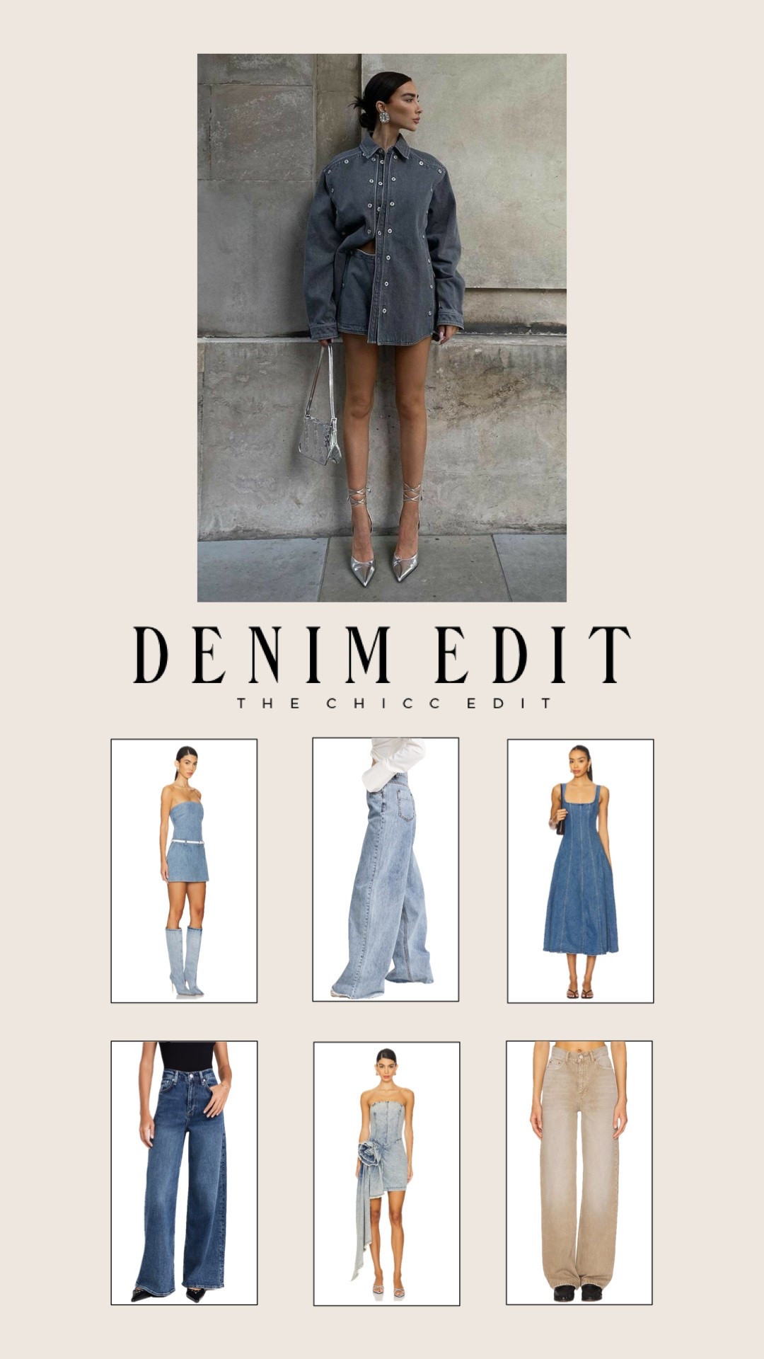 Denim Edit ✍🏻 

#denim #dress #jeans #shorts #top Jean shirt halter Amazon revolve vest

#LTKgrwm #LTKootd #LTKOver40