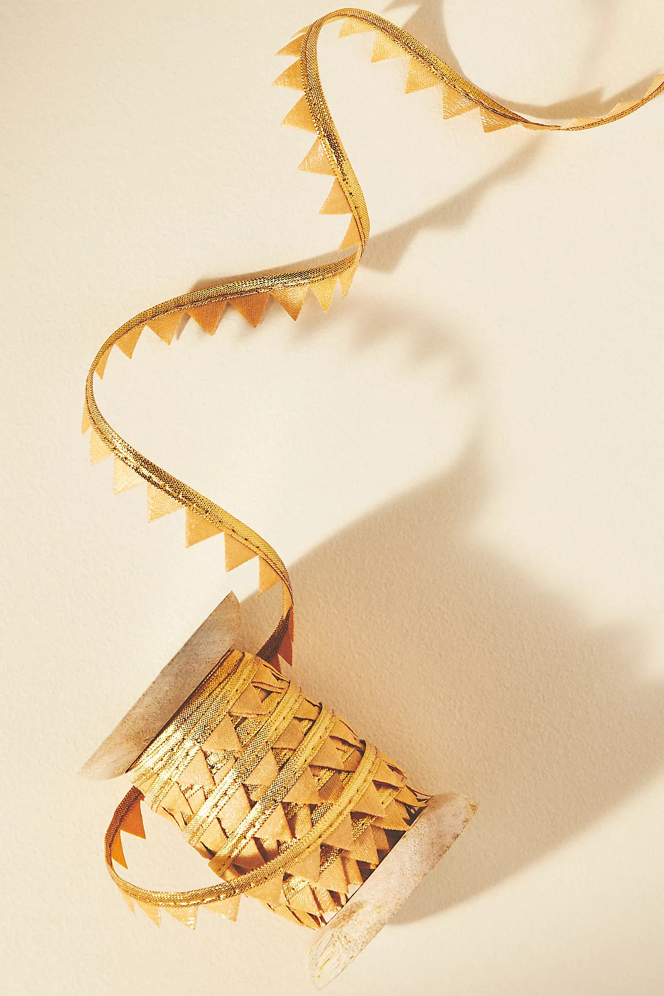 Metallic Gold Trim Ribbon | Anthropologie (US)