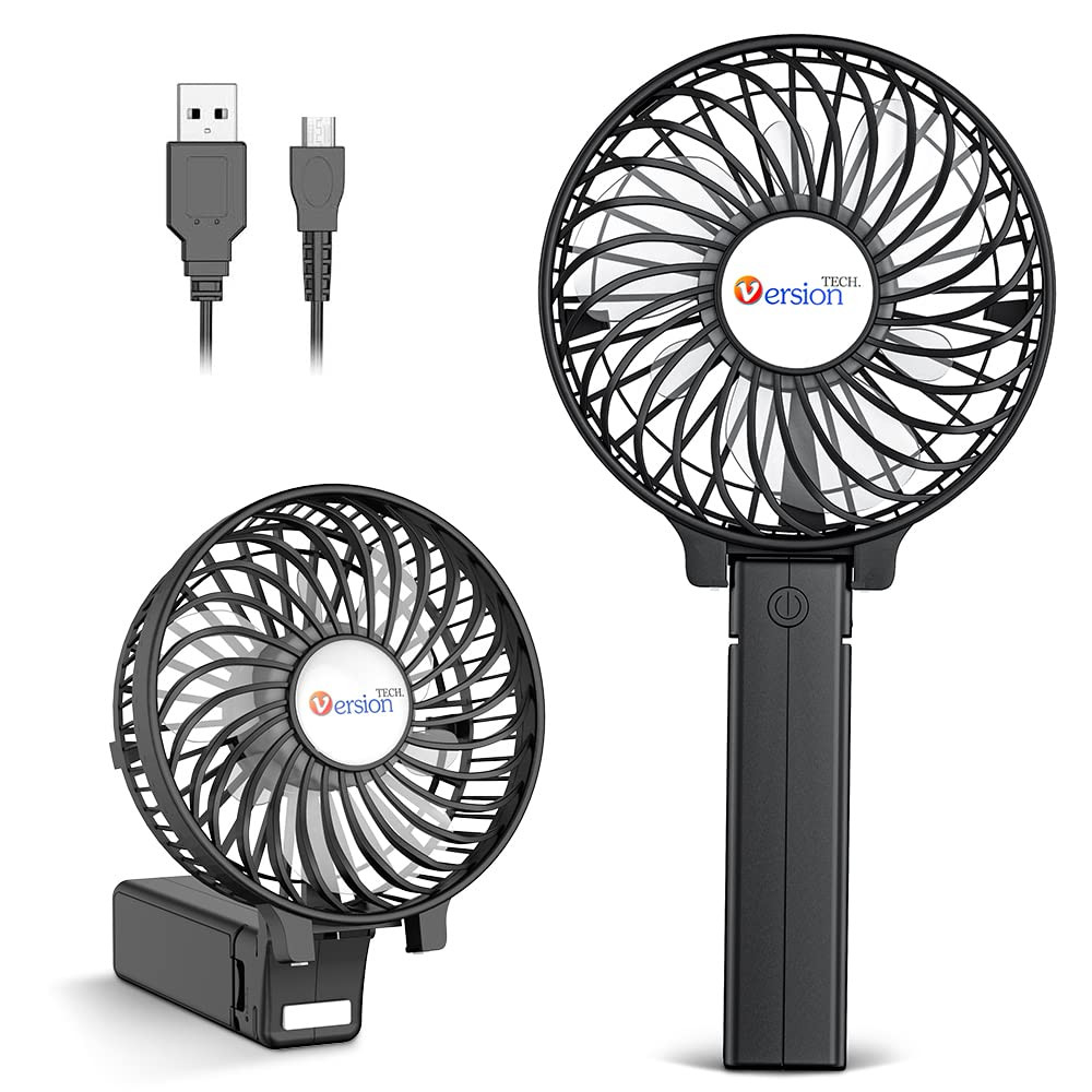 VersionTECH. Portable Handheld Fan, Powerful+Durable+4000mAh+180° Foldable, Mini Table Fans with... | Amazon (US)