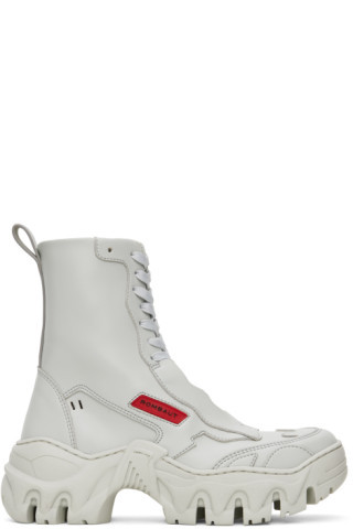 SSENSE Exclusive Gray Boccaccio II Boots | SSENSE