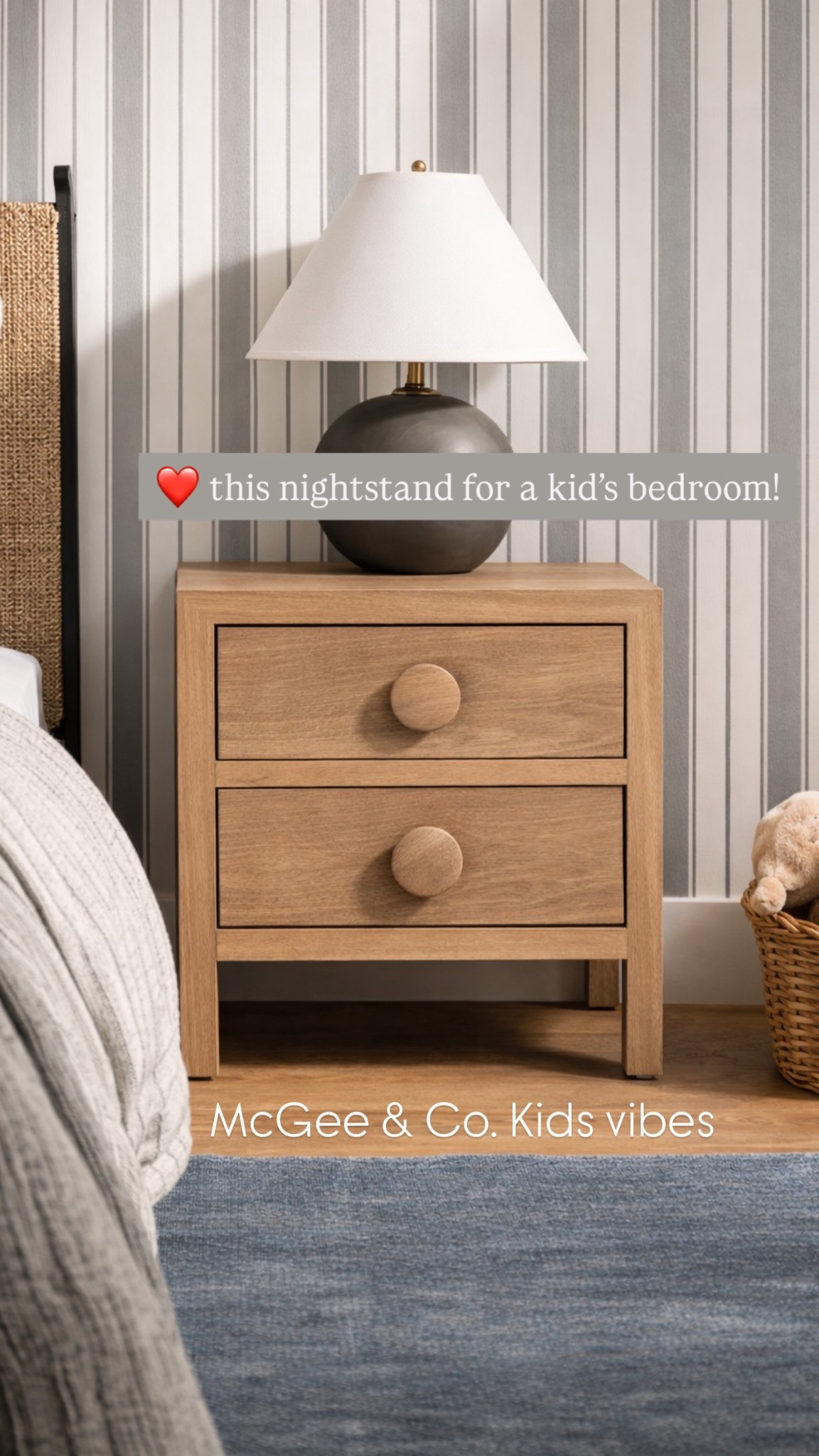 Mcgee & co | kids bedroom | nightstand | Wayfair | Amber Lewis | Amber interiors | Walmart home | Amazon home | Target | studio McGee | Amazon finds | Amazon home | Walmart finds 

#LTKHome #LTKFindsUnder100 #LTKSaleAlert