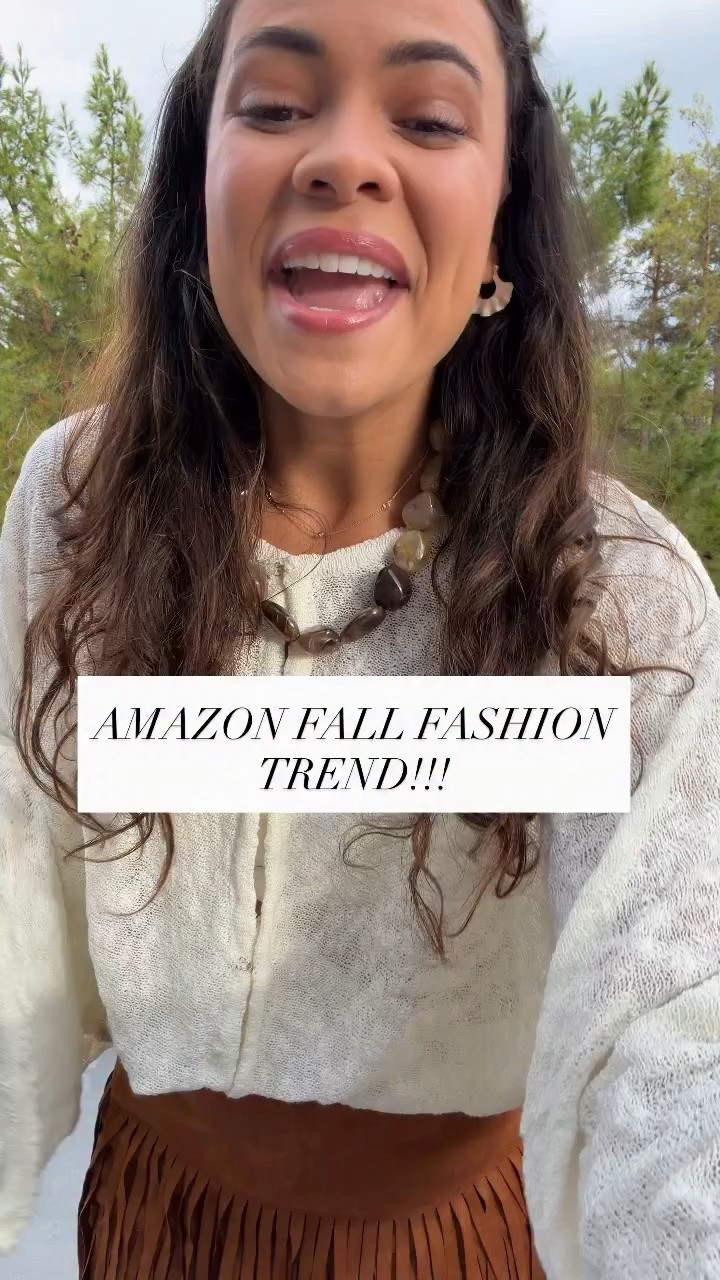 Follow and comment YES for the links to this entire outfit and this top!!!😍🤎 I love how fun and easy this outfit is! 🥰 this textured top will be perfect all season long!!! Follow and comment YES for the links to it all!!! #amazonfallfashion #fallfashion2026 #falltrends #amazonfallhaul