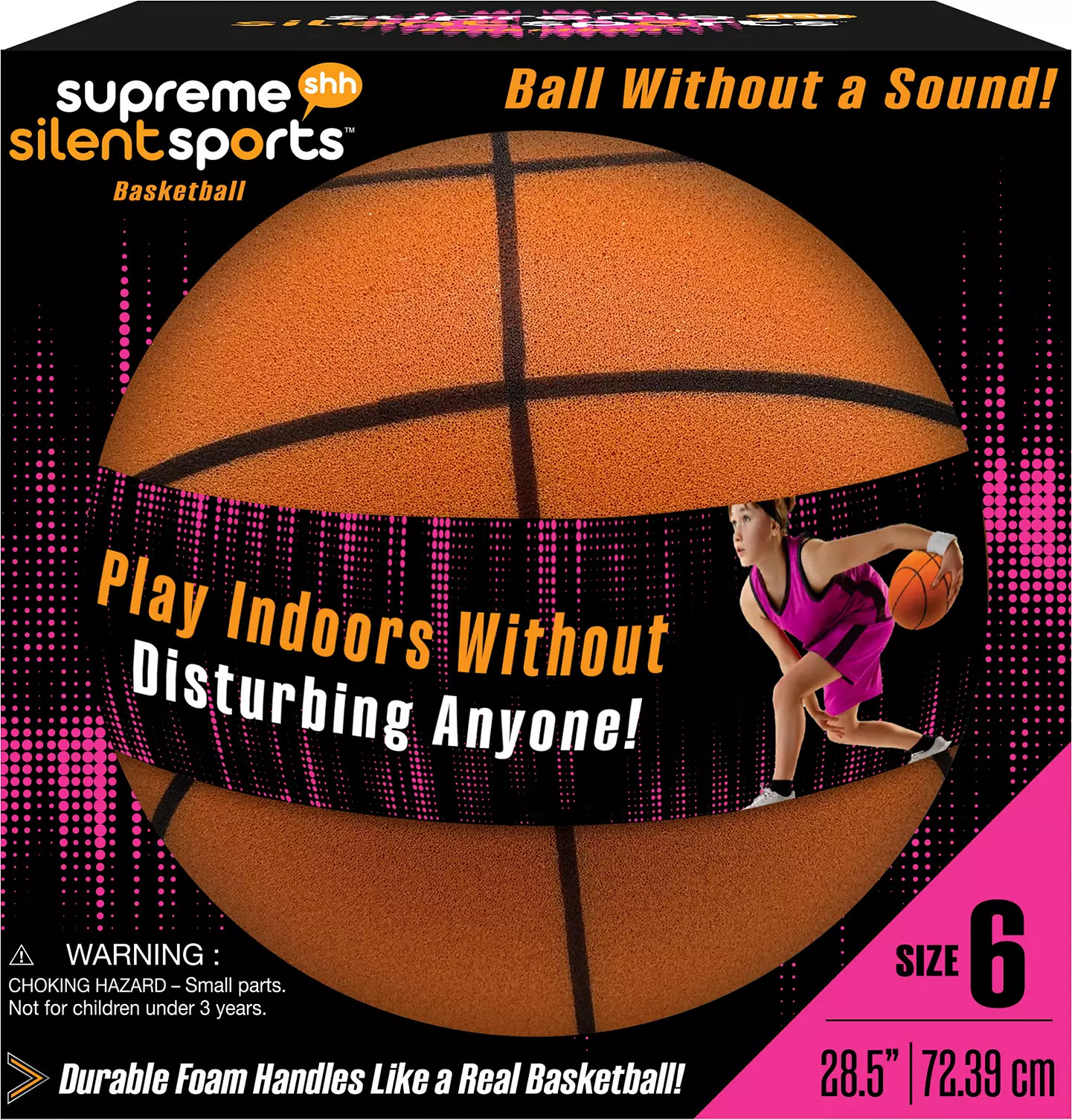 Supreme Supreme Silent Basketball Size 6 (28.5") | DICK'S Sporting Goods