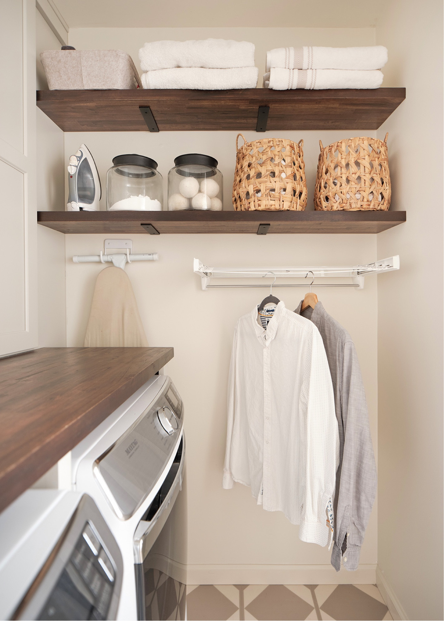 Laundry room storage:)

#LTKunder100 #LTKfamily #LTKhome