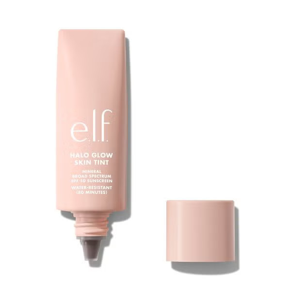 e.l.f. Cosmetics Halo Glow Skin Tint SPF 50 In 18 Rich Neutral - Vegan and Cruelty-Free Skincare | e.l.f. cosmetics (US)
