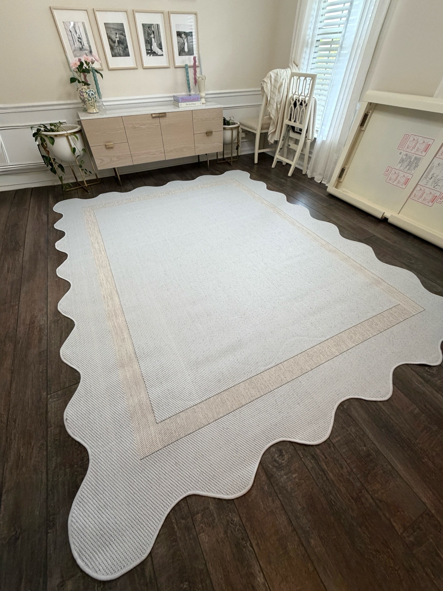 Recently bought this My Texas House Winslow Outdoor Rug from Walmart! 🤍 I loved the size and the cute scalloped detailing—it definitely has that designer-inspired look while still being super affordable. 🙌🏻 The color leaned a little more blue-toned white in my space, so I ended up returning it, but I thought I’d still share in case it works better in someone else’s home! 🏡 Linked this rug and more fun scalloped rug options! #rug #homedecor #walmartfinds

#LTKHome #LTKSaleAlert #LTKSeasonal