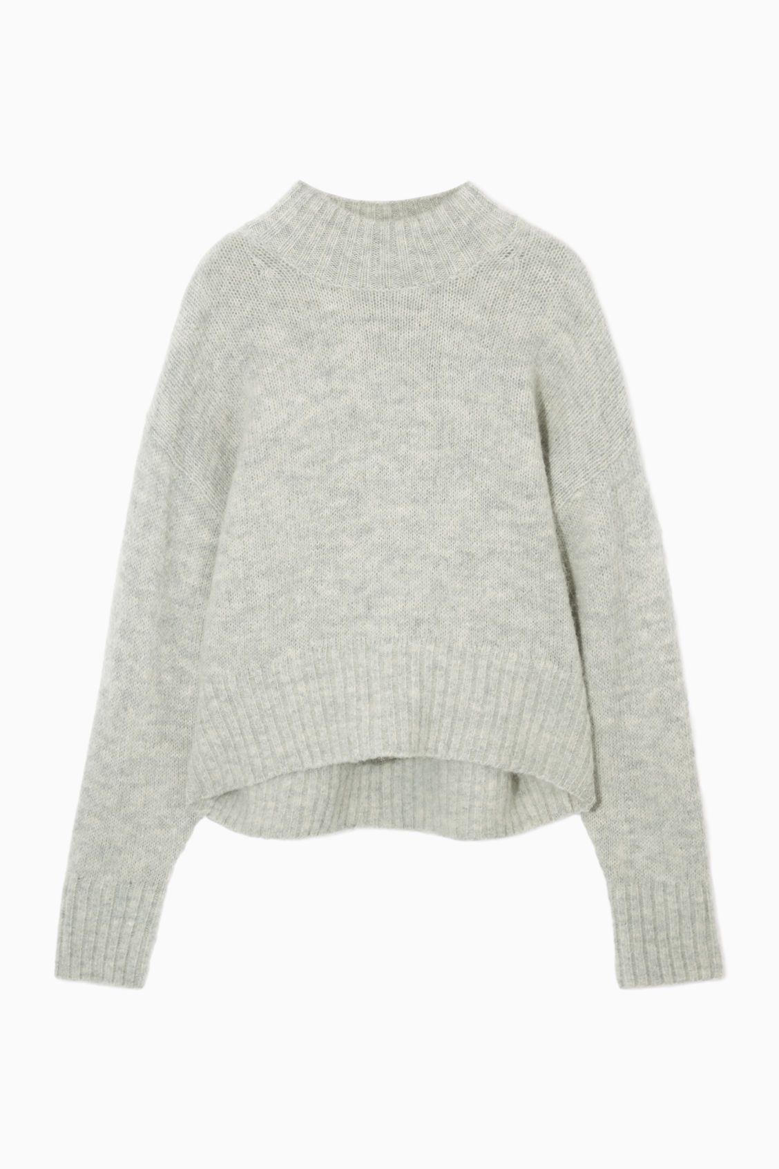 BOXY HAIRY ALPACA-BLEND SWEATER | COS (US)