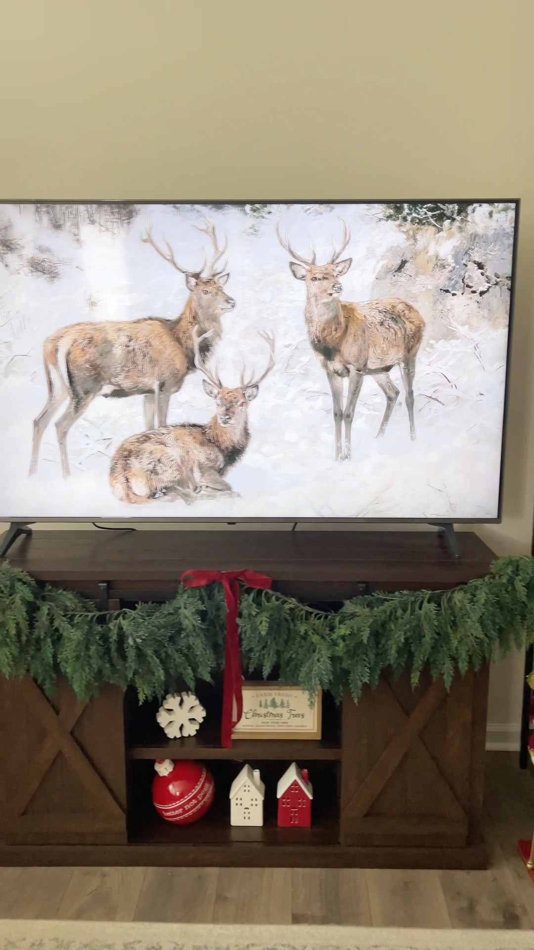 My cedar garland is from Hobby lobby, but I used two different spray paints from Lowe’s to create the look that I wanted. I’ve linked similar cedar garlands as well. Holiday decor, Christmas decor 

#LTKSeasonal #LTKHoliday #LTKhome