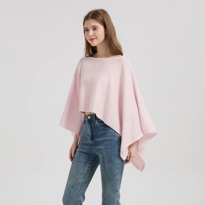 Women's Lightweight Poncho Sweater - Wild Fable™ One Size | Target