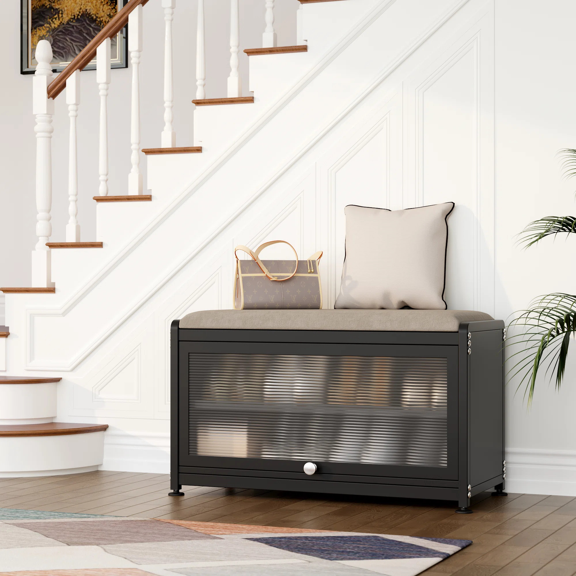 6 Pair Shoe Storage Bench | Wayfair North America