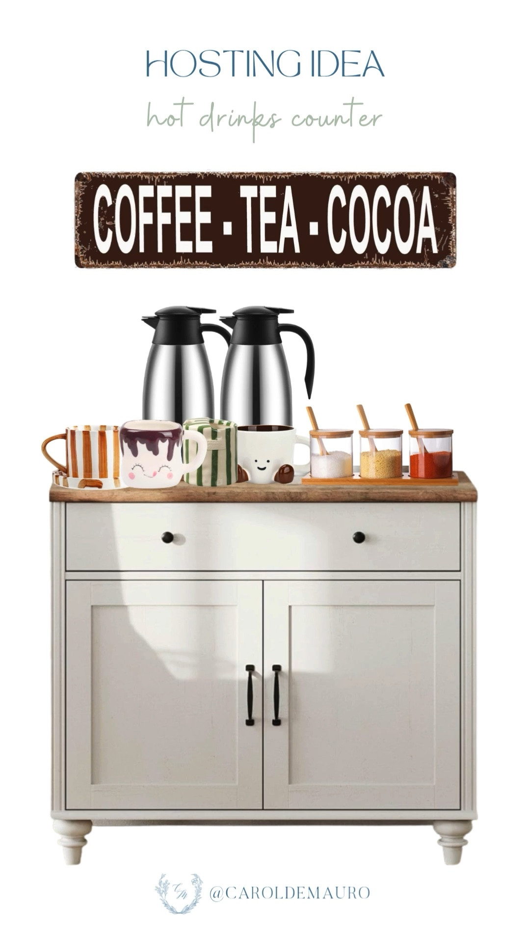 The ultimate hosting hack: a self-serve hot drinks station. Whether you’re a coffee lover or a cocoa fan, there’s a little something for everyone. So easy and looks so cute on the counter!

amazon home, kitchen finds, coffee bar essentials,  hot cocoa, hostess with the mostest, brunch ideas, party inspo, hot drinks counter

#LTKU #LTKHome #LTKSeasonal
