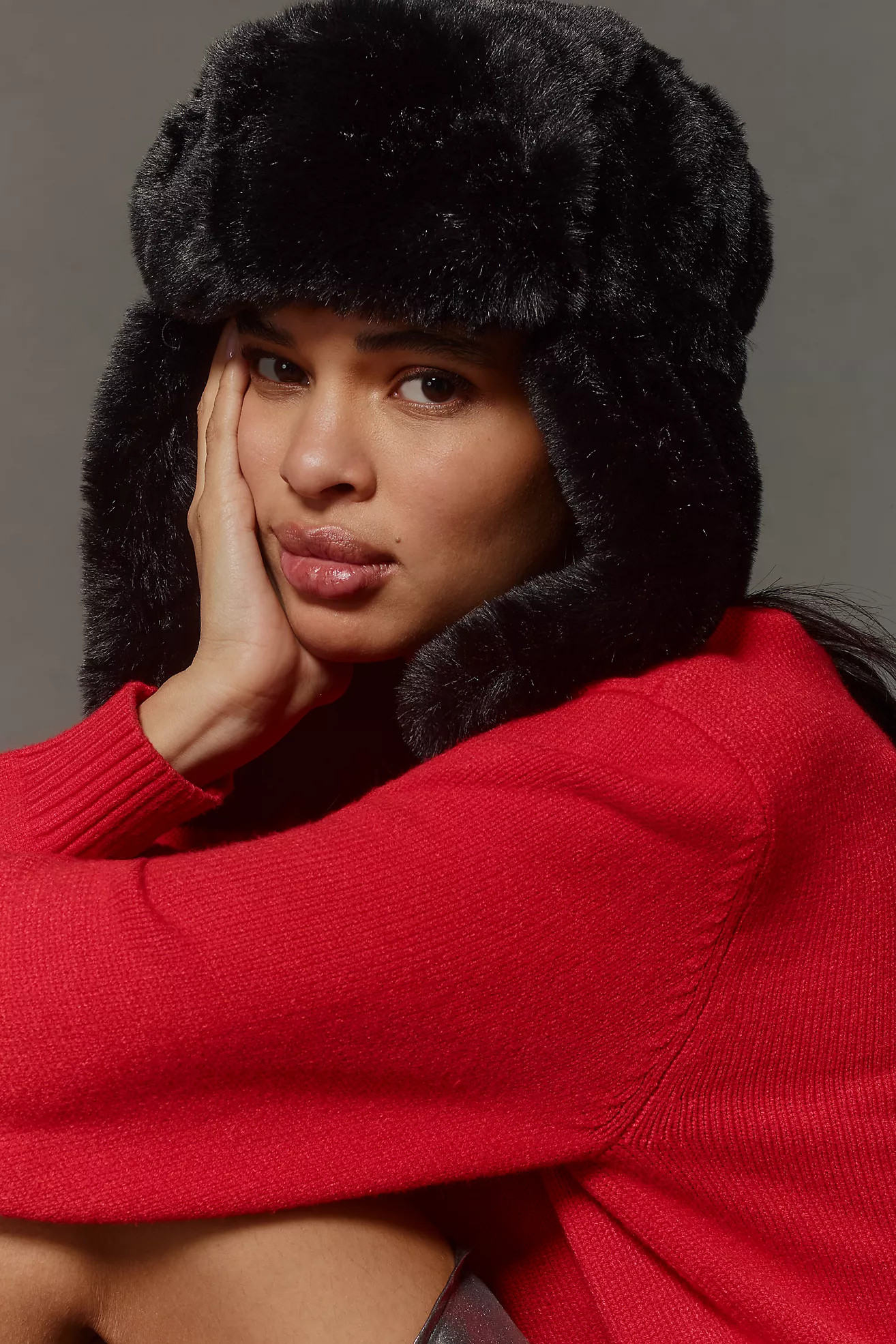 By Anthropologie Faux-Fur Trapper Hat | Anthropologie (US)