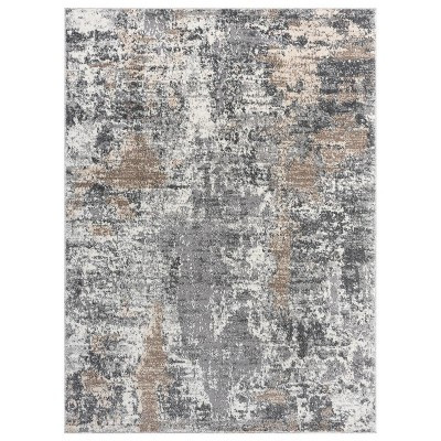 Luxe Weavers Modern Abstract Indoor Area Rug, Gray 8x10 | Target