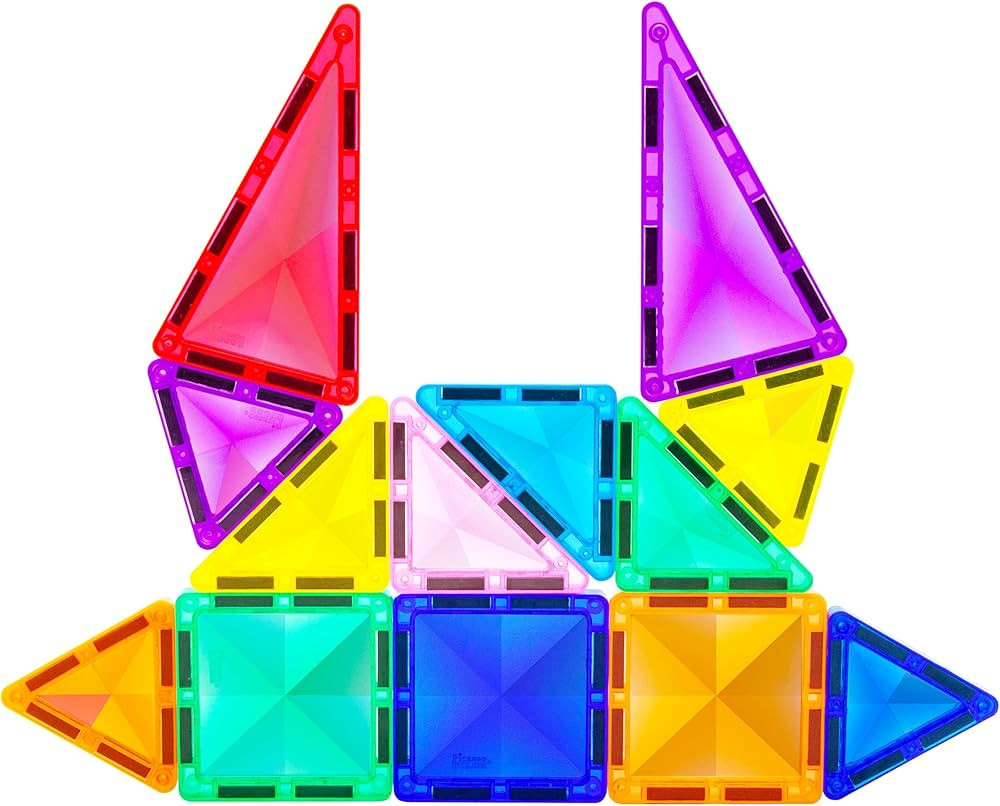 PicassoTiles Travel Size Series Magnet Building Blocks Toy Set mini Diamond Magnetic Construction... | Amazon (US)