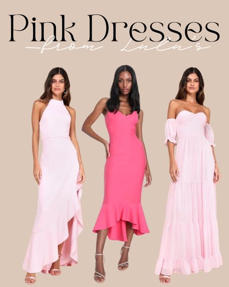 Pink dresses from Lulus! Perfect for a baby shower, gender reveal, or a wedding. 
Wedding guest dress. Pink dresses. Formal dress. Cocktail dress. Ball gown. Bridal shower dress. Summer dress. Baby shower dress. Gender reveal dress. Lulus. Summer wedding. Travel. Resort. Cruise dress. Bump dress. Bump style. 
#dresses #pinkdress #lulus #genderreveal #babyshower #weddingguest

#LTKwedding #LTKbump #LTKparties