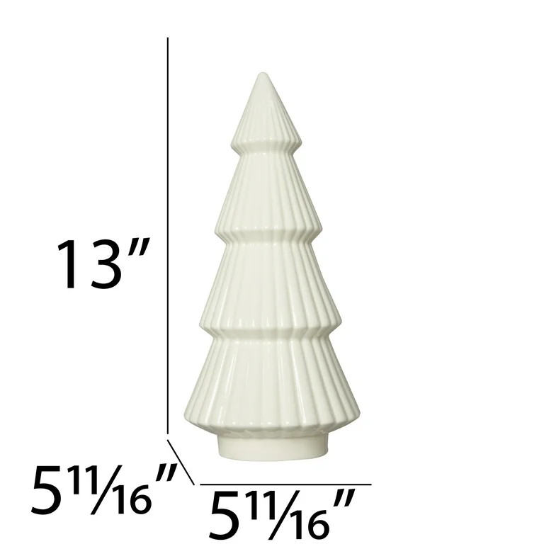 My Texas House Large White Ceramic Tree Decoration, 12.6" | Walmart (US)