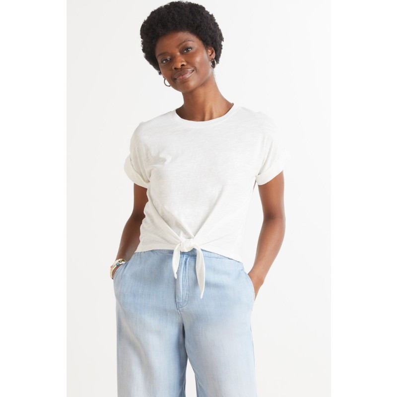 SANCTUARY All Day Tie Tee | EVEREVE | Evereve