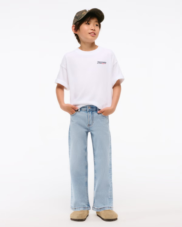 boys straight jeans | boys bottoms | Abercrombie.com | Abercrombie & Fitch (US)