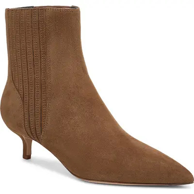 Veronica Beard Lisa Kitten Heel Bootie in Hazelwood at Nordstrom, Size 5 | Nordstrom