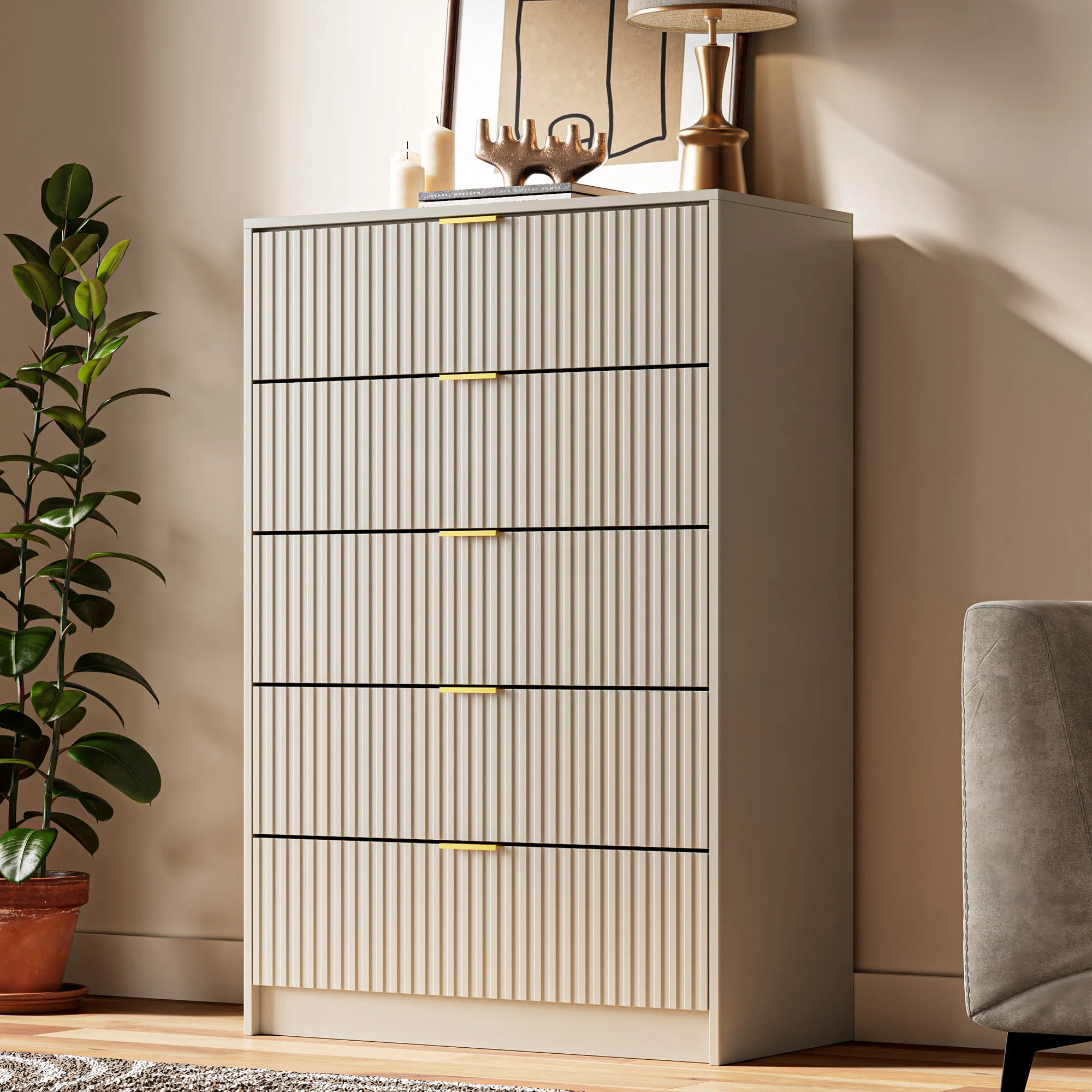 5 - Drawer Dresser, 47.2" H | Wayfair North America