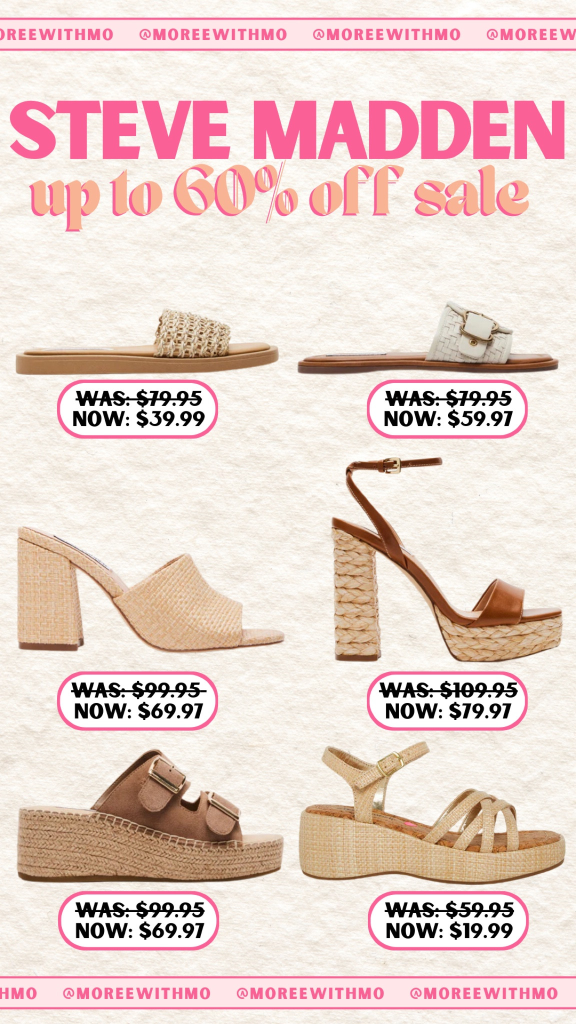 Obsessing over these Steve Madden Summer Sandals!

Summer Outfit
Beach Outfit
Vacation Outfit
Travel Outfit
Moreewithmo

#LTKParties #LTKShoeCrush #LTKFindsUnder100