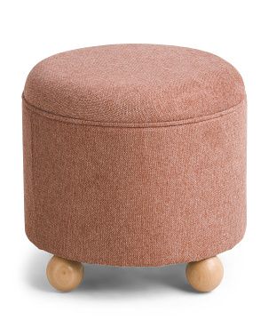 Laurel Linen Storage Ottoman | Poufs & Ottomans  | Marshalls | Marshalls