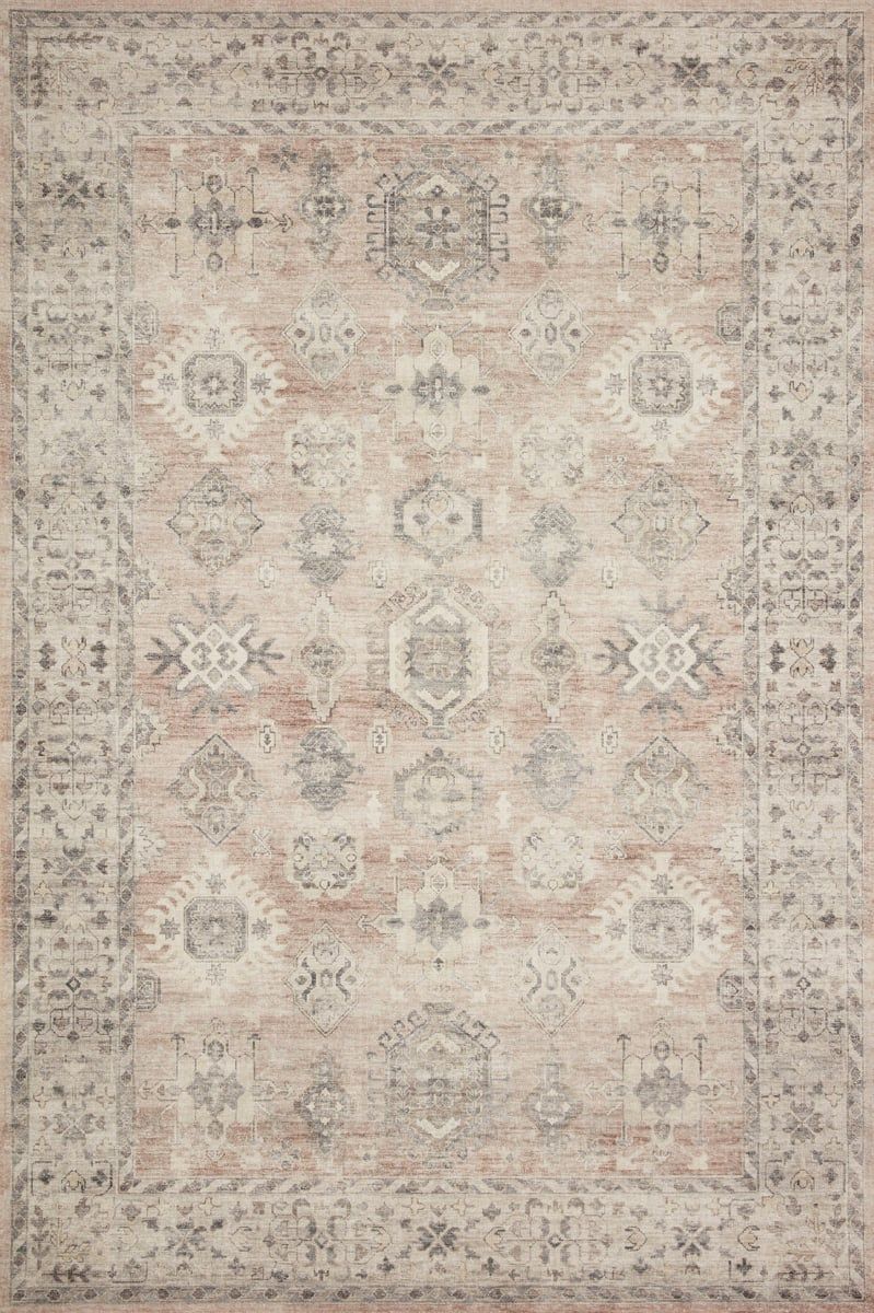 Hathaway Printed - HTH Muted Area Rug | Rugs Direct