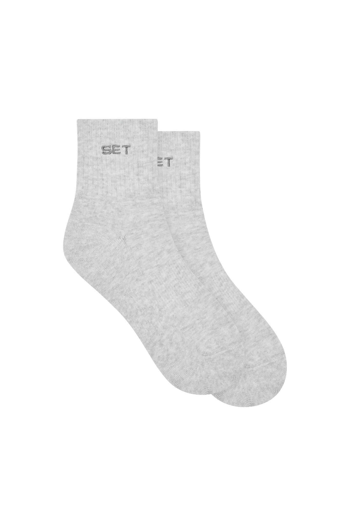 SET SHORTY SOCKS - HEATHER GREY | SET Active
